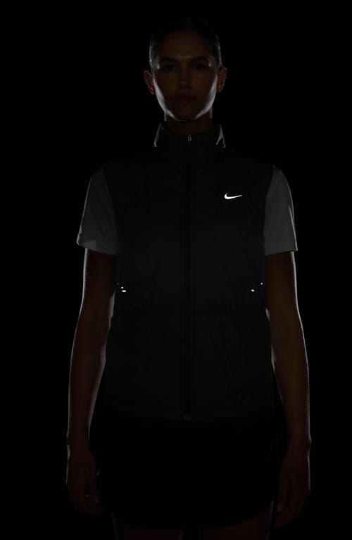Nike Swift Therma-fit Running Vest In Black