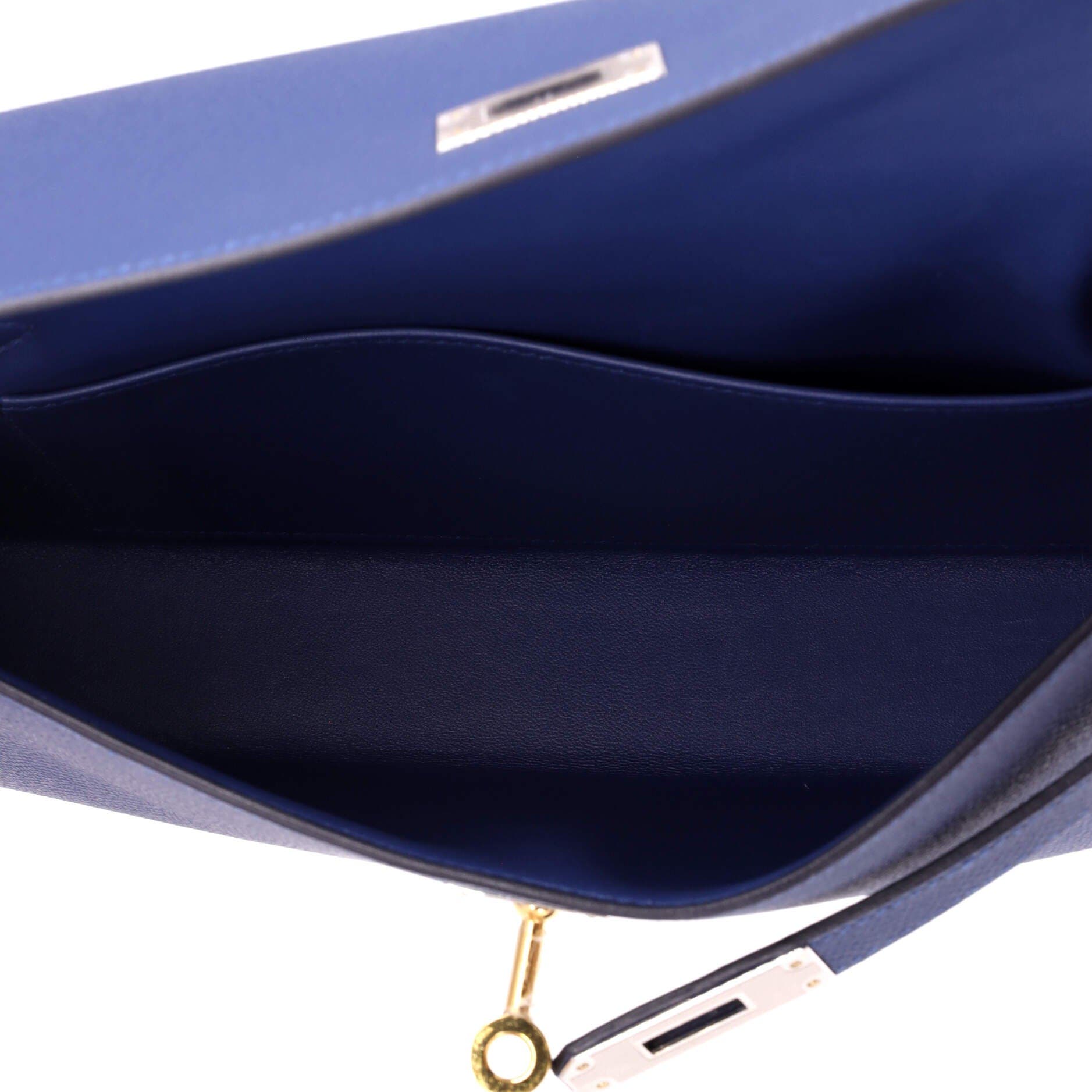 Kelly Elan Shoulder Bag Epsom, Alternate, color, Blue