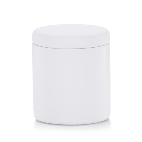Domus White Matte Canister