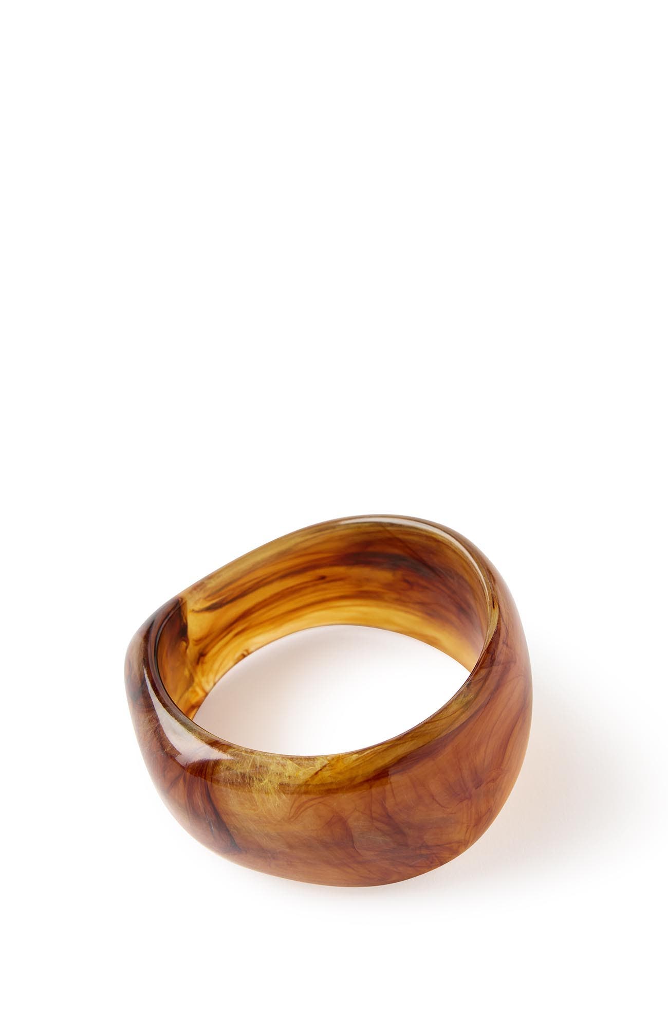 Amber Swirl Bangle