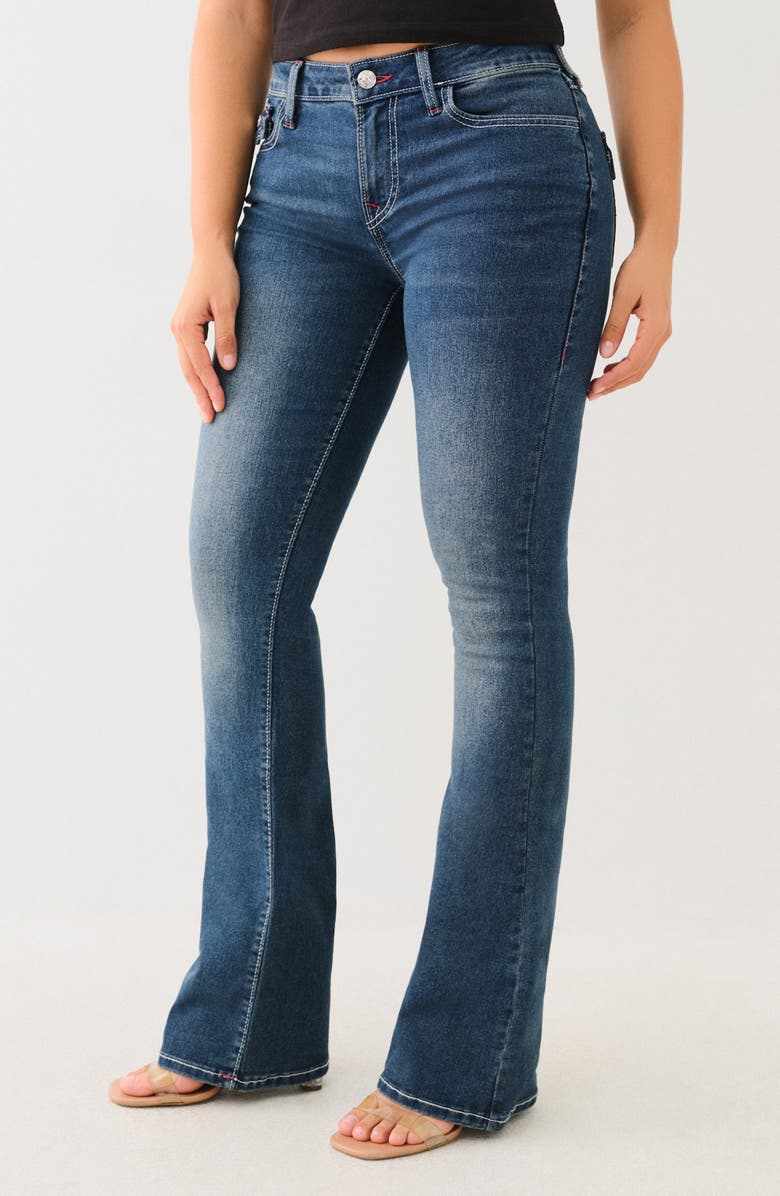 True Religion Becca Flap Pocket Bootcut Jeans, Alternate, color,