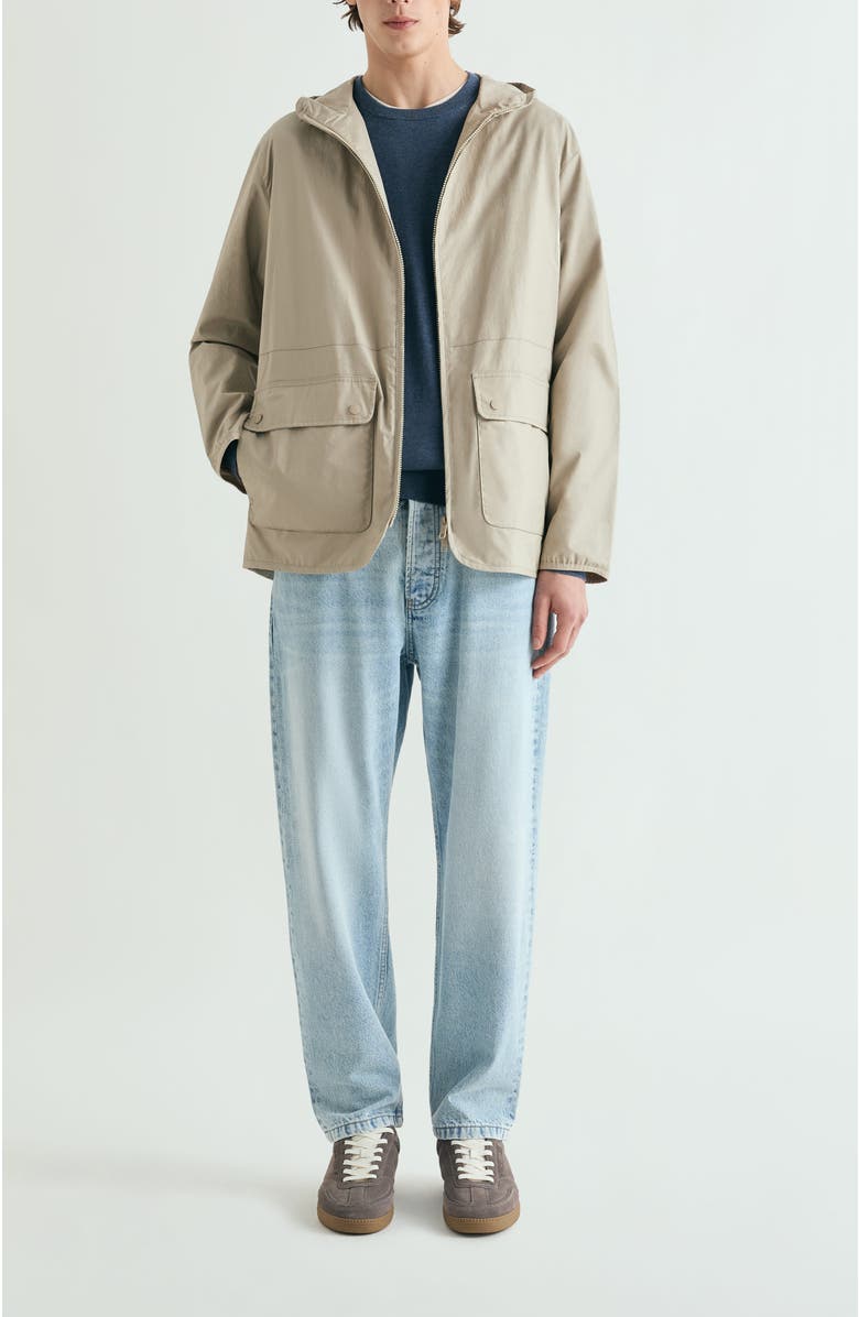 Scalpers Mesh Hooded Jacket, Alternate, color, Lightcamel