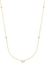 EFFY Lab-Grown Diamond Station Necklace
