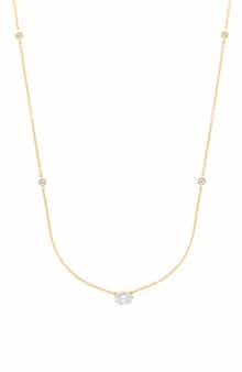EFFY Lab-Grown Diamond Station Necklace