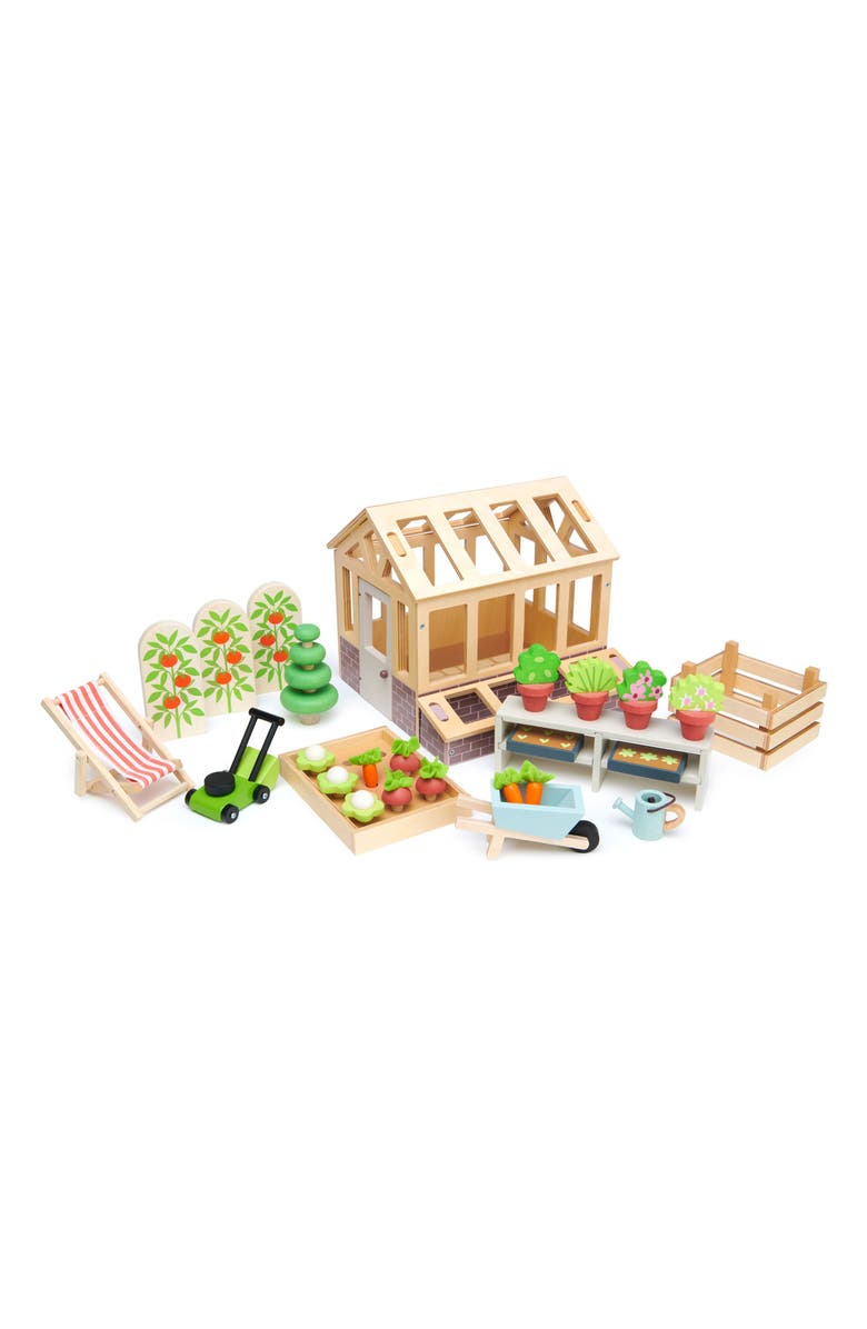 Tender Leaf Toys Greenhouse & Garden Set, Alternate, color, Multi