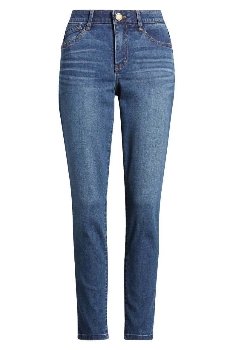'Ab'Solution Sophie Ankle Skinny Jeans, Alternate, color, BLUE