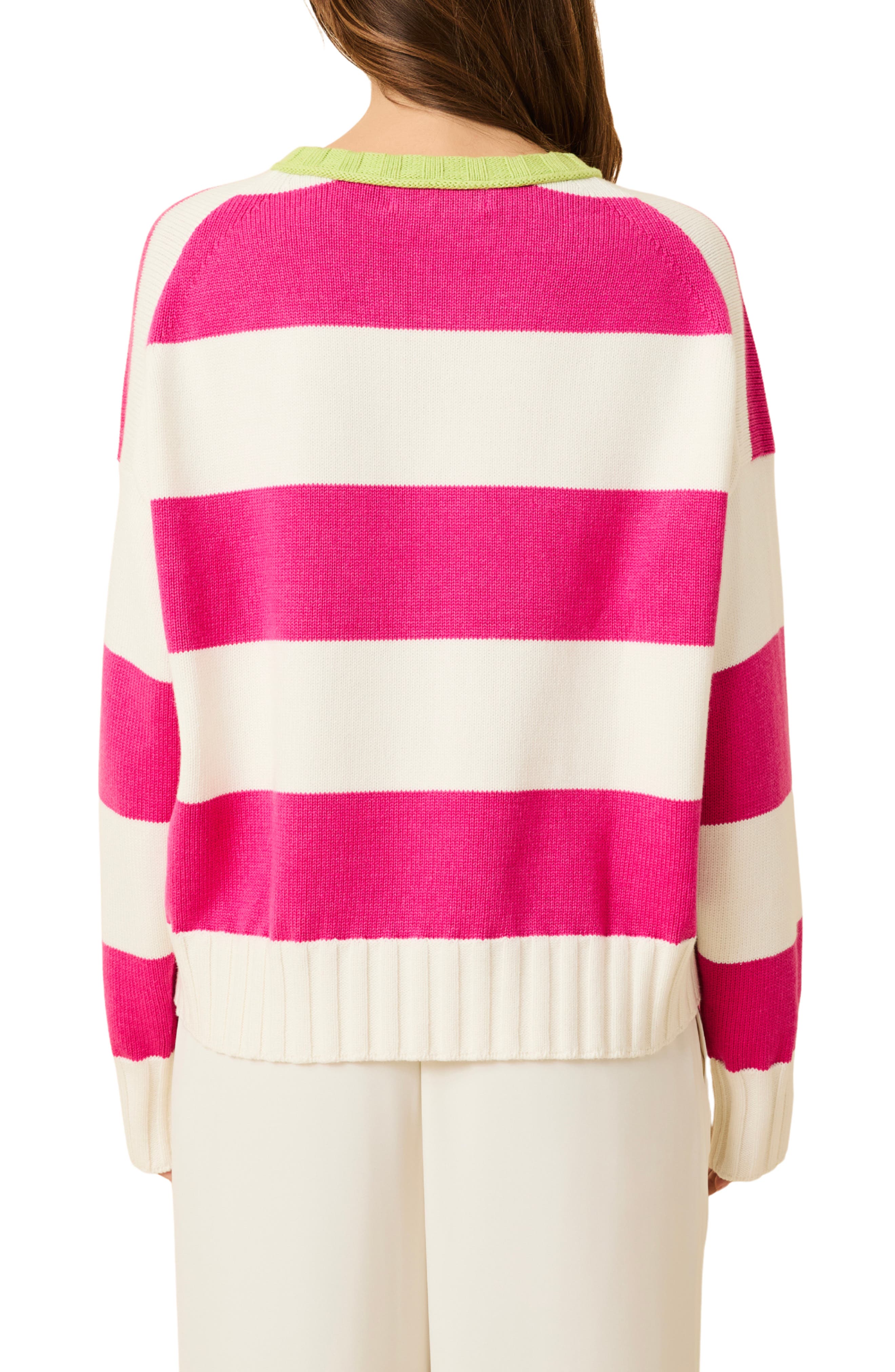The Reva Stripe Sweater - image 2