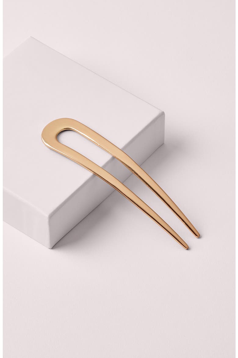 Sleek Chignon Hair Pin, Alternate, color, NO COLOR
