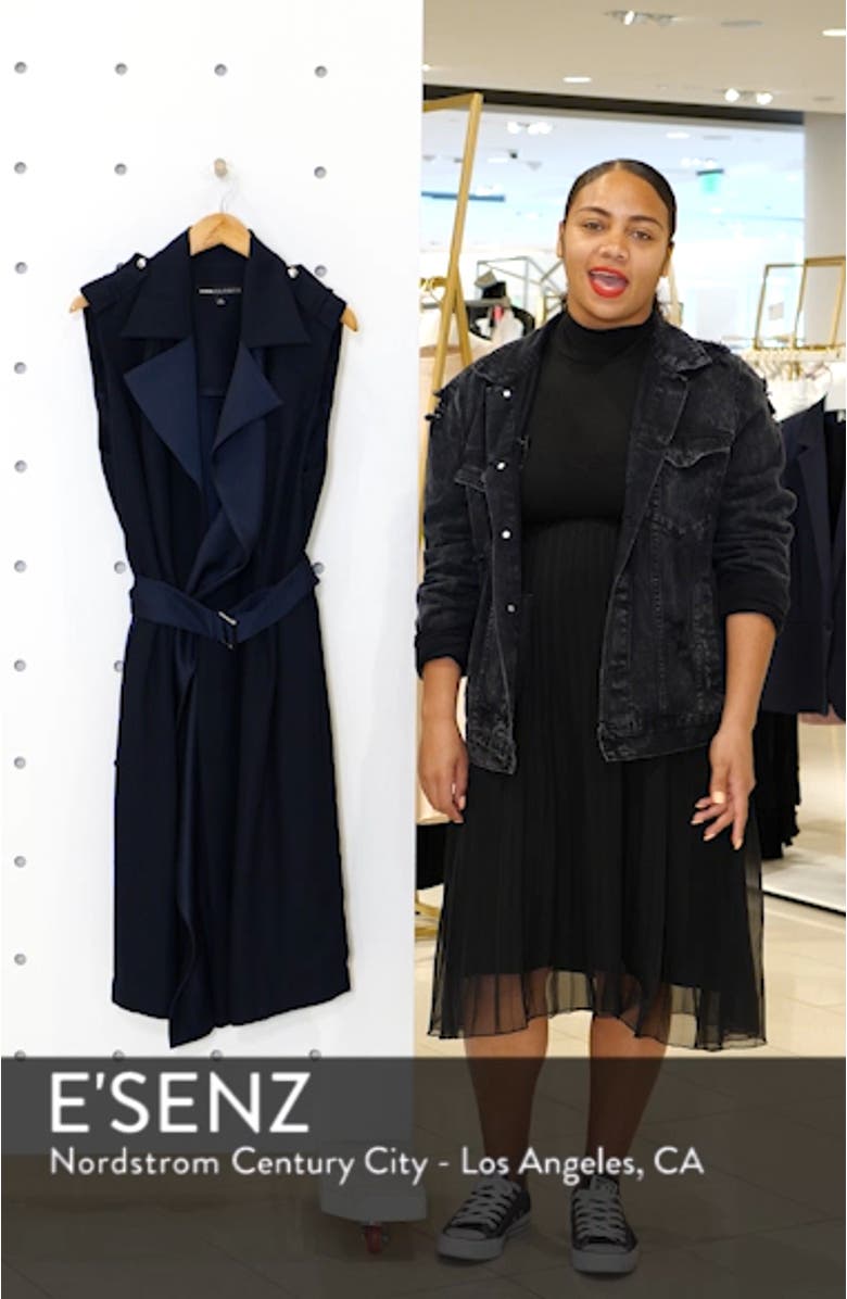 Jason Wu x ELOQUII Sleeveless Trench Dress, sales video thumbnail
