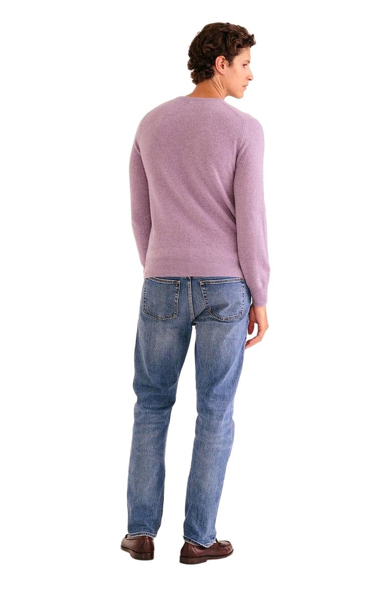 The Original Cashmere Sweater, Alternate, color, Heathered Purple