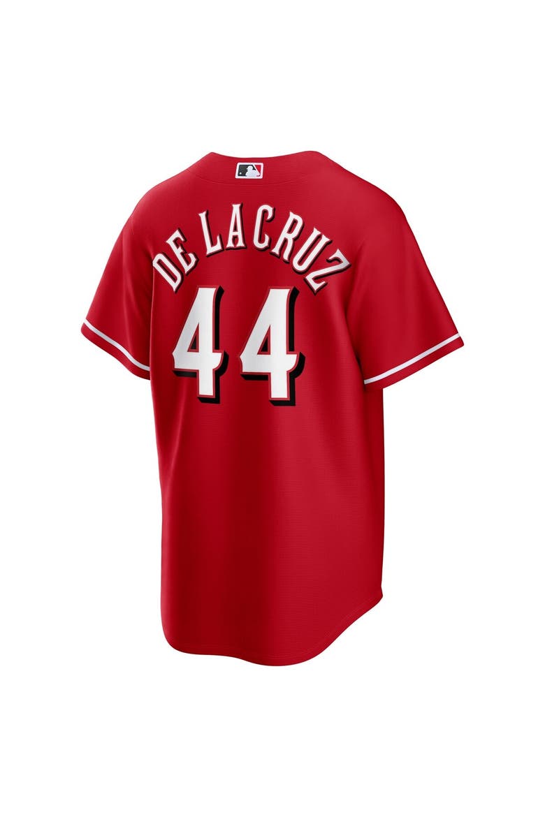 Men's Nike Elly De La Cruz Red Cincinnati Reds Alternate Replica Jersey, Alternate, color, Red