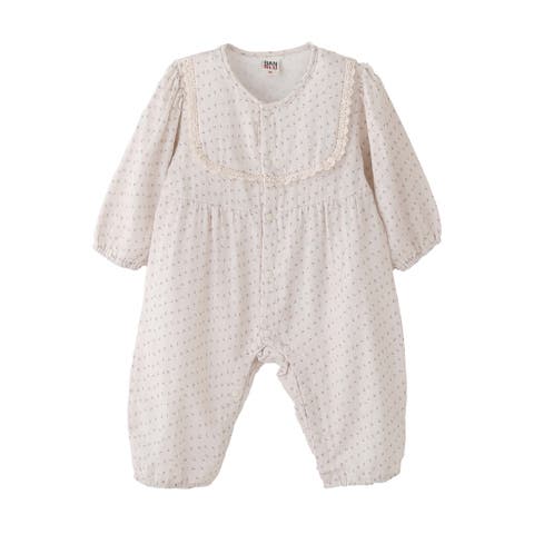 Lace Dot Romper