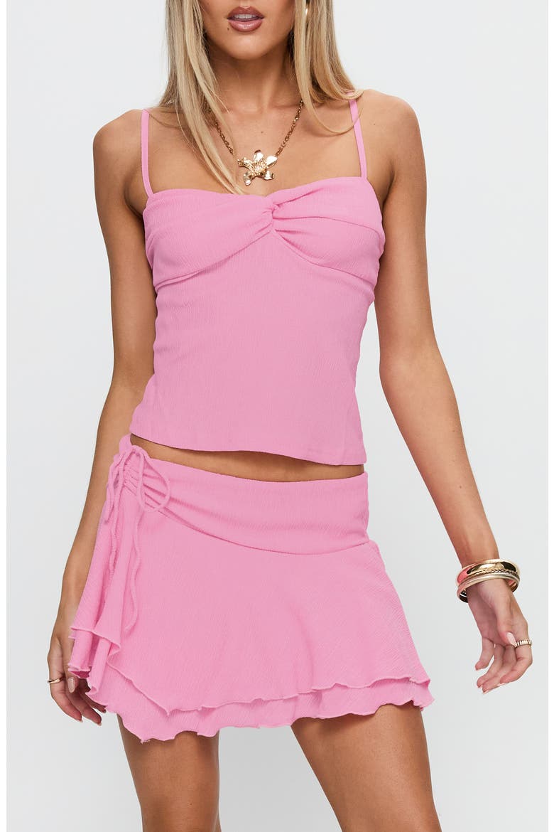 Shelly Beach Camisole & Miniskirt Set, Alternate, color, PINK