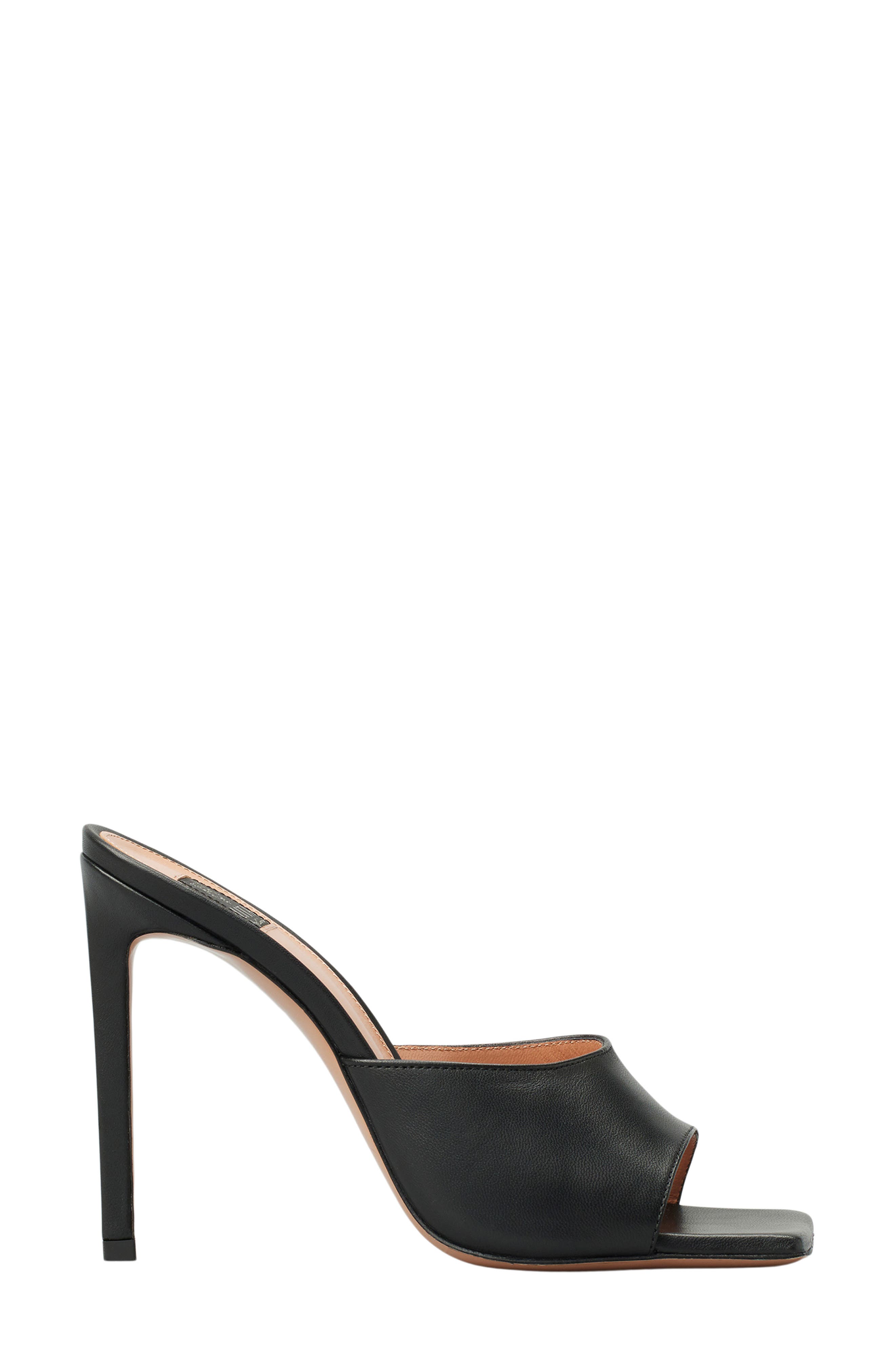 LITA by Ciara Solid Square Toe Slide Sandal, Alternate, color, 