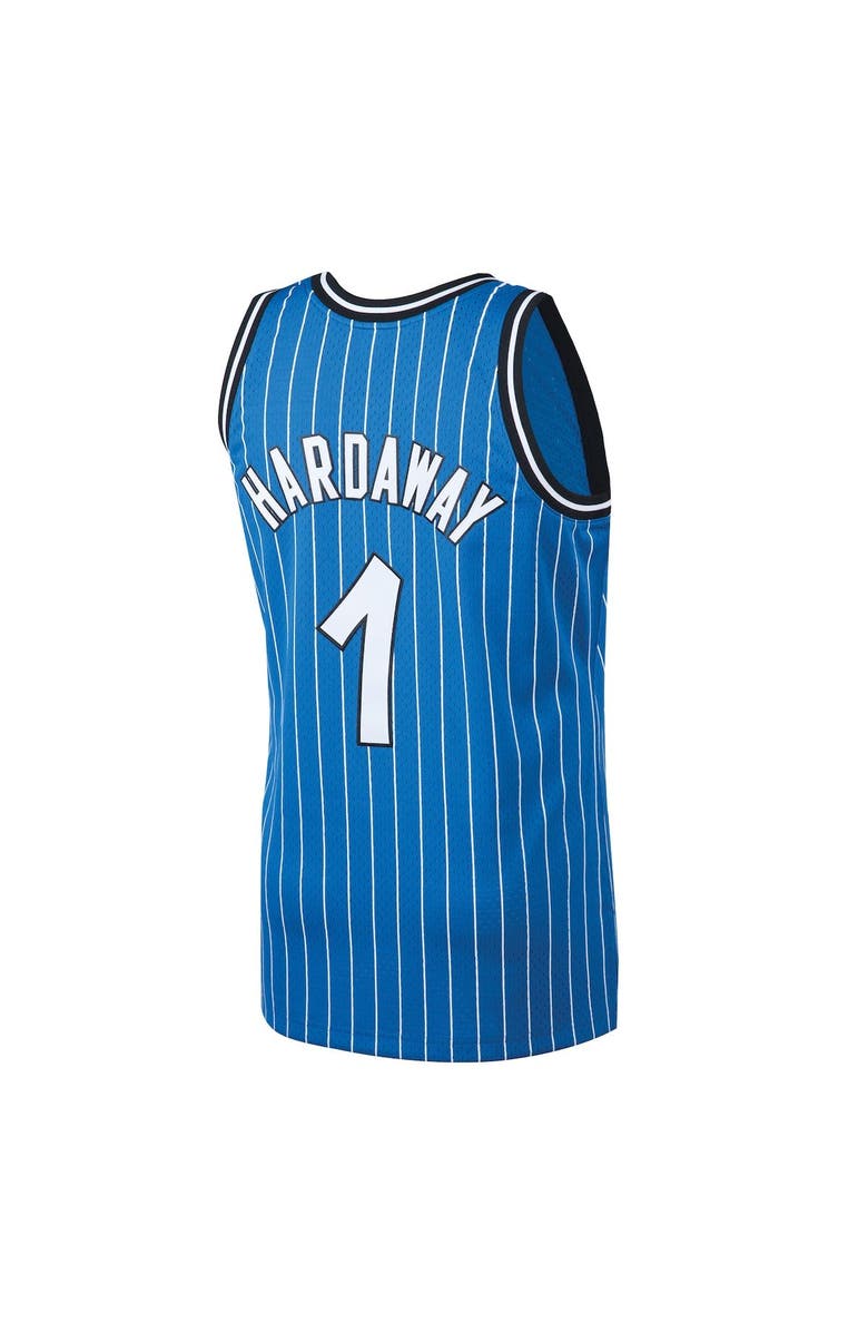 Mitchell & Ness Men's Mitchell & Ness Penny Hardaway Blue Orlando Magic 1994-95 Hardwood Classics Swingman Jersey, Alternate, color, 
