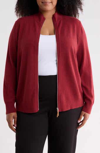 Metallic Wool & Cashmere Cardigan