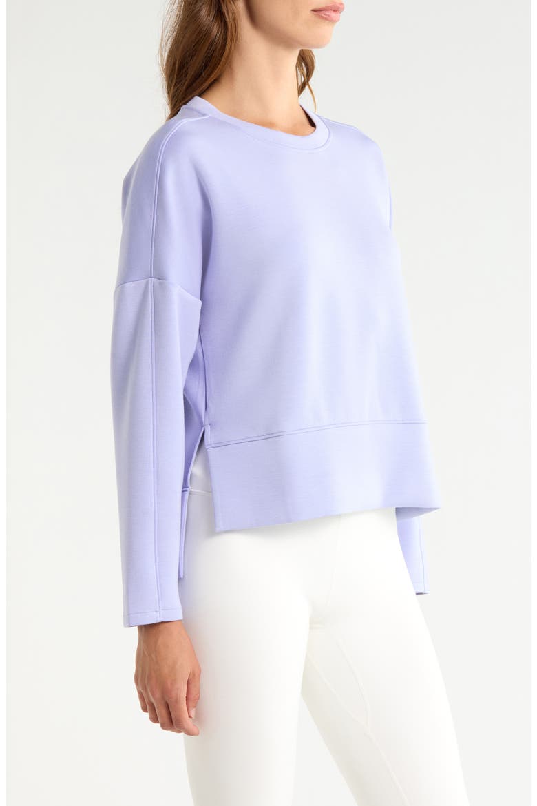 Air Essentials Tunic Sweatshirt, Alternate, color, ANEMONE