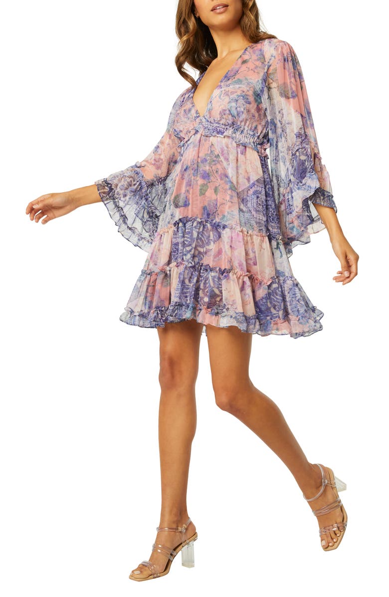 MISA Los Angeles Yasemin Minidress, Main, color, 