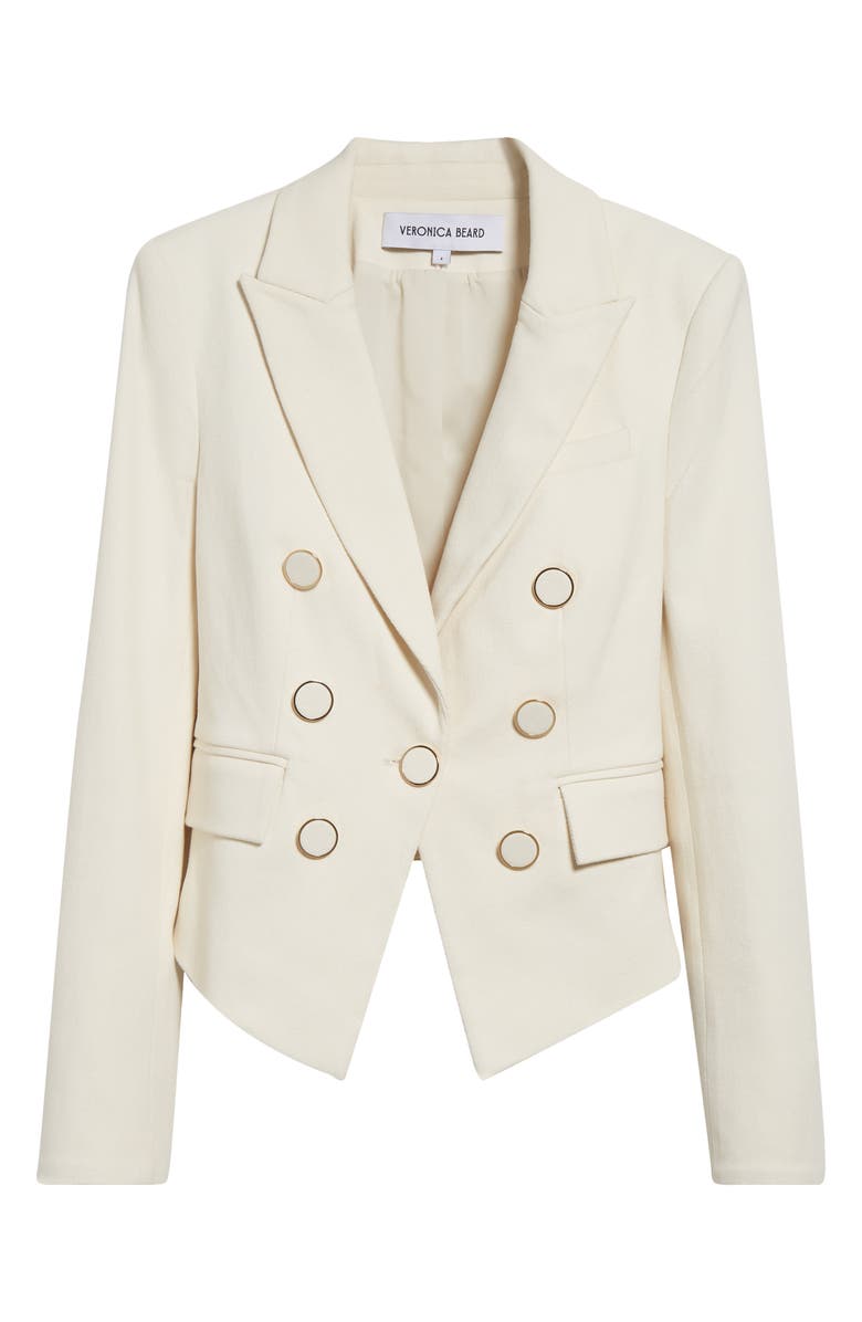 Veronica Beard Diego Stretch Cotton Dickey Jacket, Main, color, 