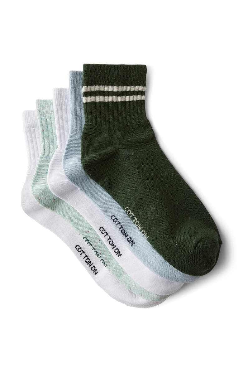 Rubi Shoes 5Pk Sports Low Cut Sock, Main, color, 