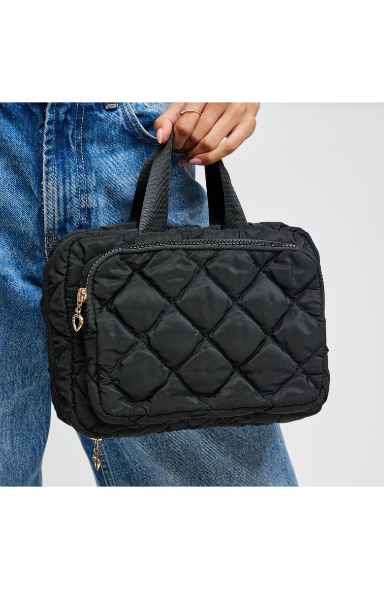 URBAN EXPRESSIONS HANDBAGS Cloud Cruiser Travel Organizer, Main, color, Black