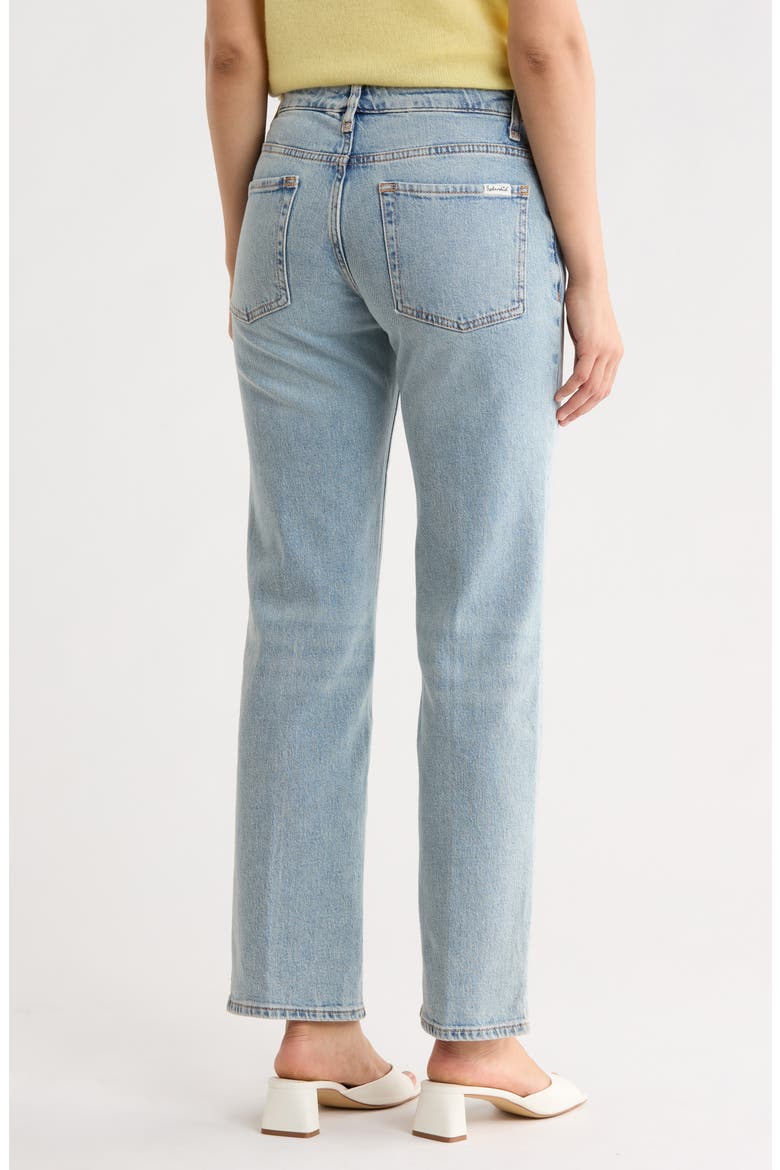 Alie Straight Leg Jeans, Alternate, color, ODE TWO BLUE