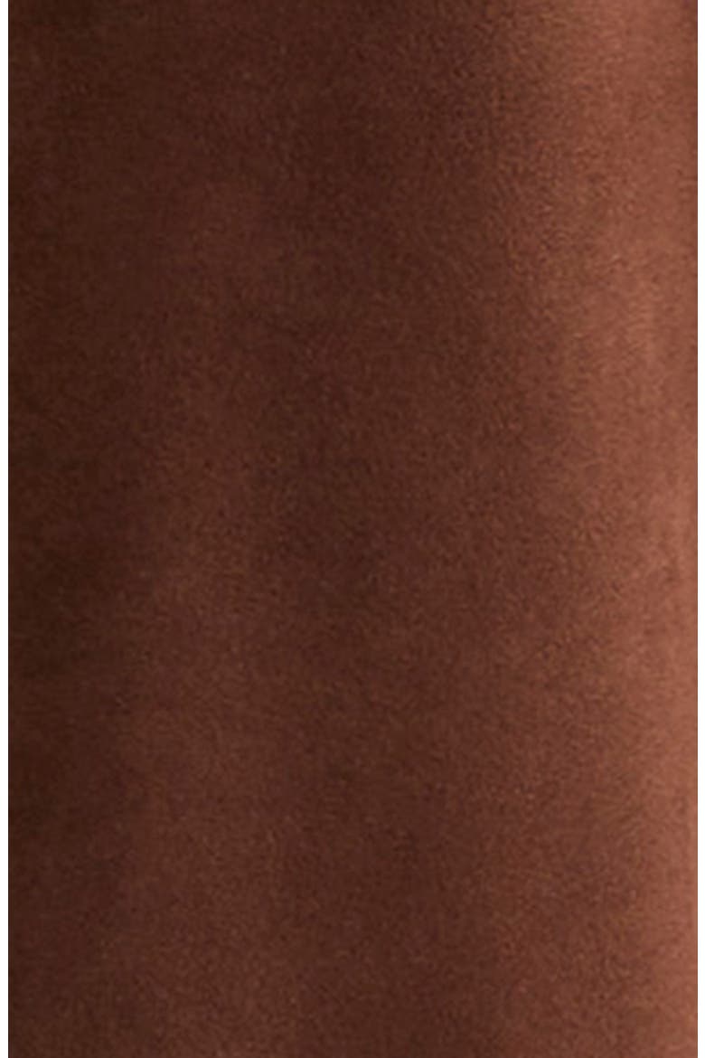 Suede Trucker Jacket, Alternate, color, OPEN BROWN
