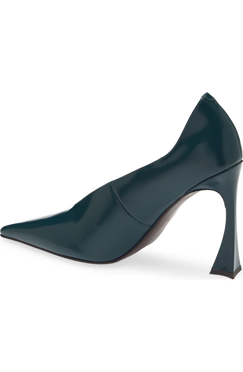 Jeffrey Campbell Hints Pump, Alternate, color, Turquoise Box