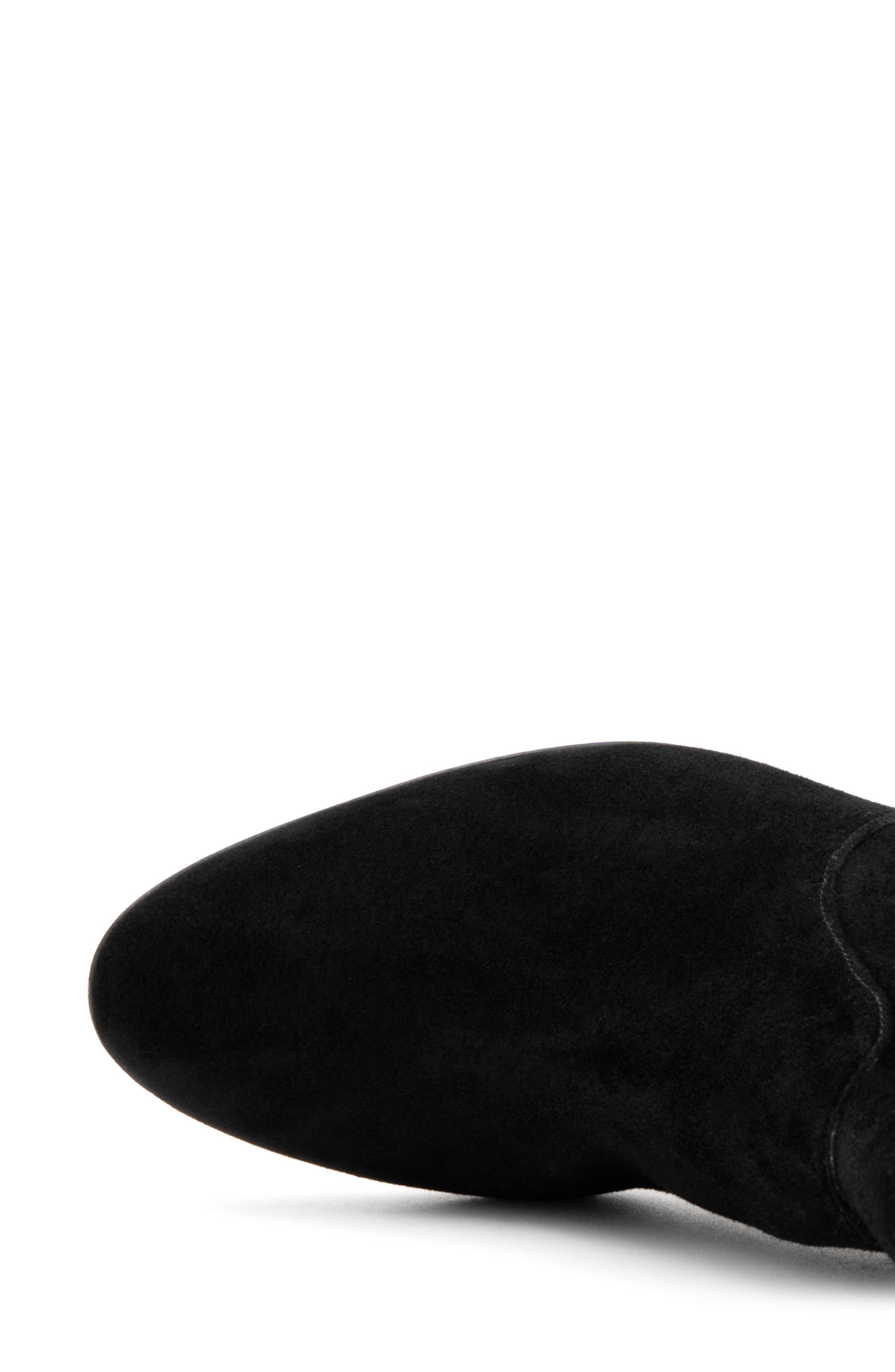 Amalfi by Rangoni Lucario Bootie, Alternate, color, Black Cashmere Gold Buckle