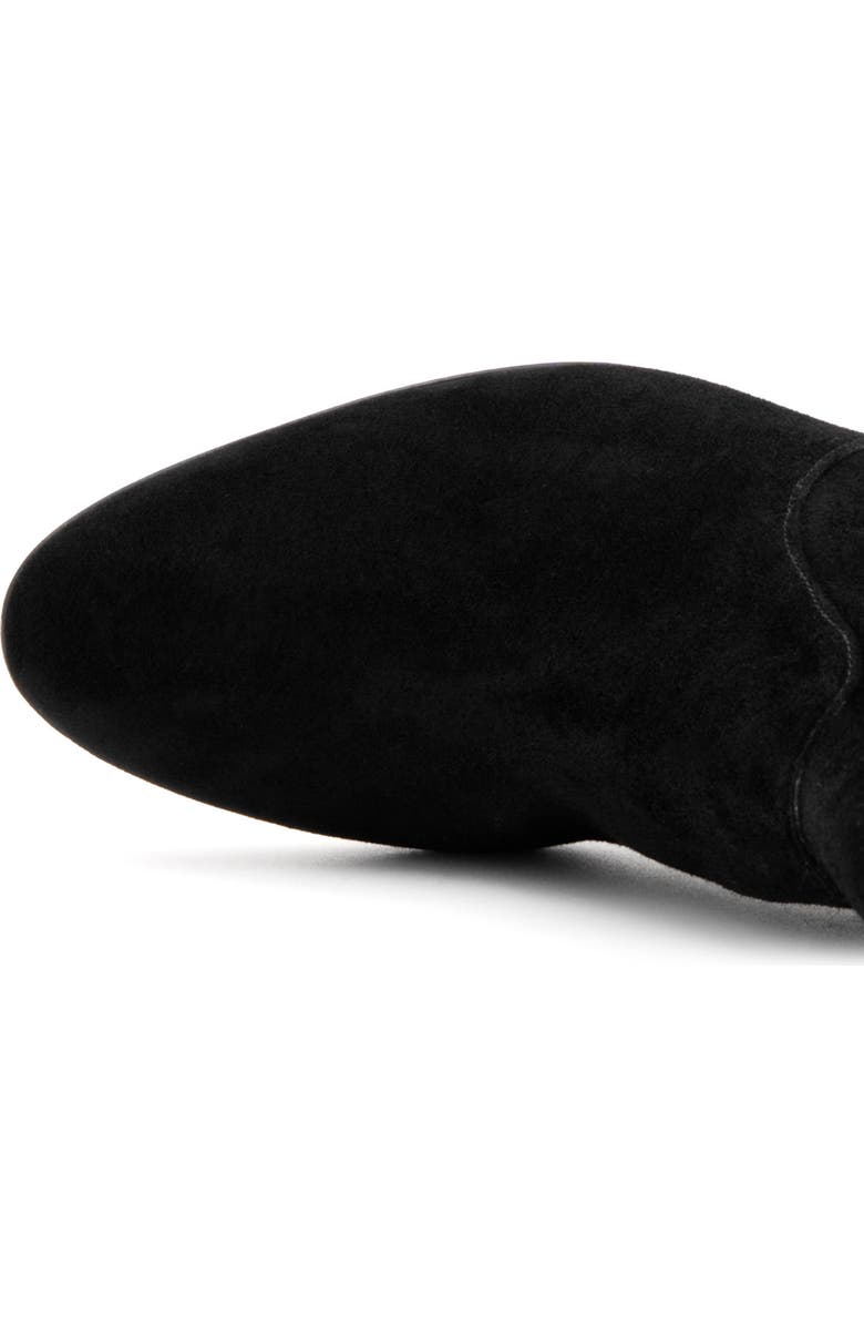 Amalfi by Rangoni Lucario Bootie, Alternate, color, Black Cashmere Gold Buckle