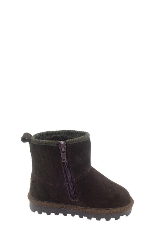 Bearpaw Kids' Bootie With Faux Fur Lining In Multi