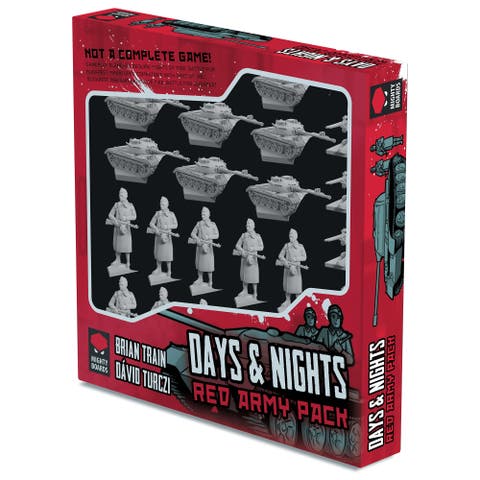 Days & Nights Red Army Expansion Card Pack Add On 28 Miniatures