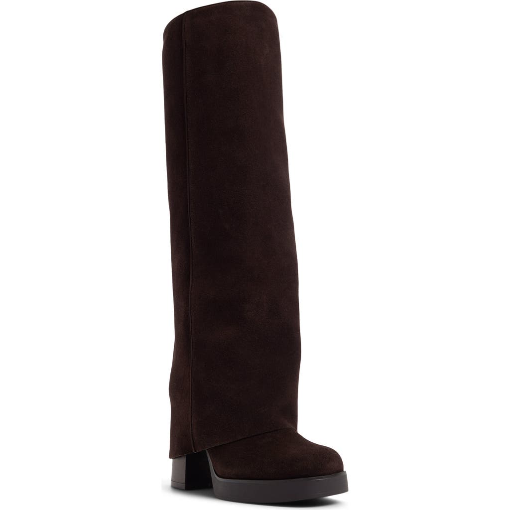 Aldo Maeveh Knee High Boot In Brown
