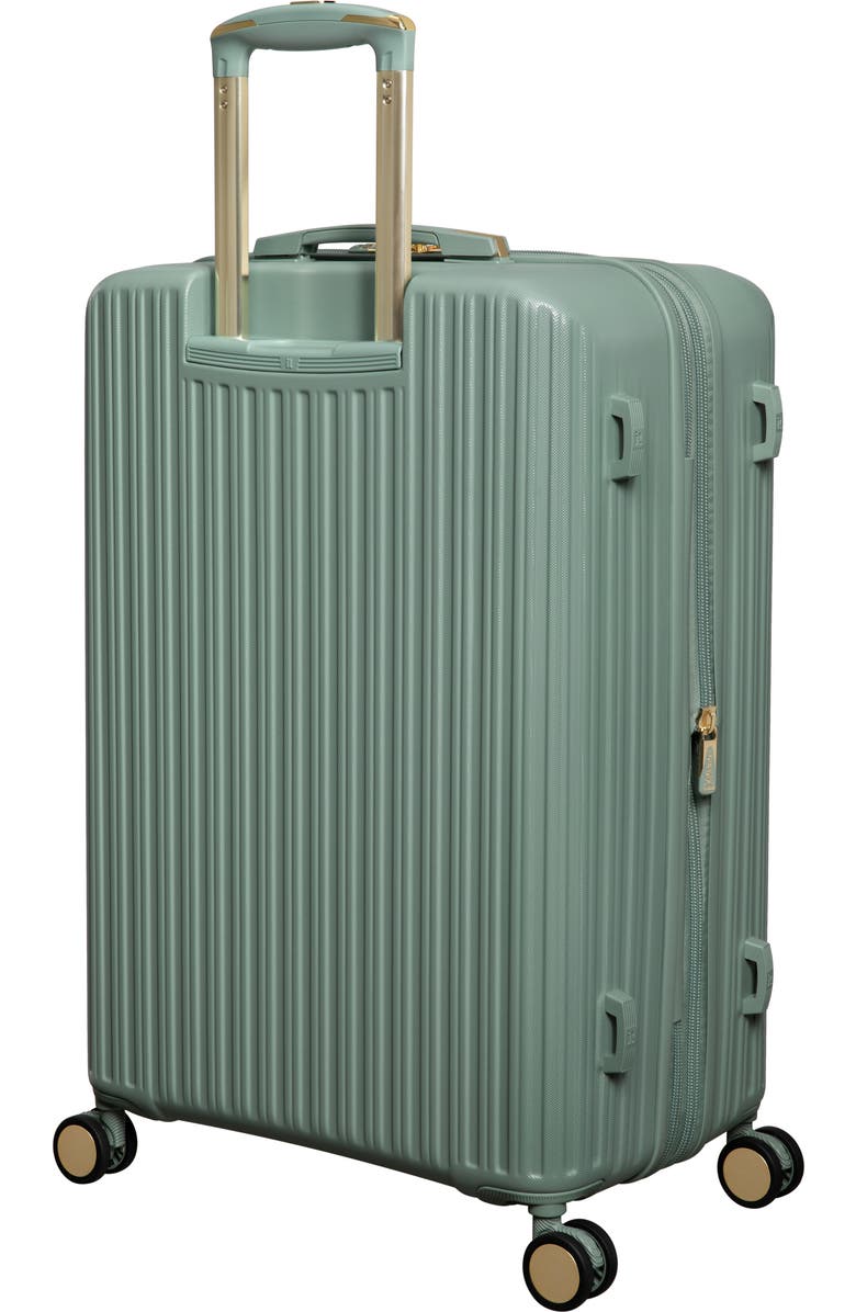 IT LUGGAGE Luxuriant 31-Inch Hardside Checked Expandable Spinner, Alternate, color, Iceberg Green