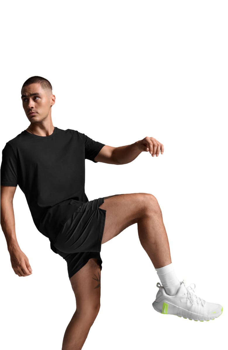 2XU Motion Cotton Flex Tee, Alternate, color, Black/Black