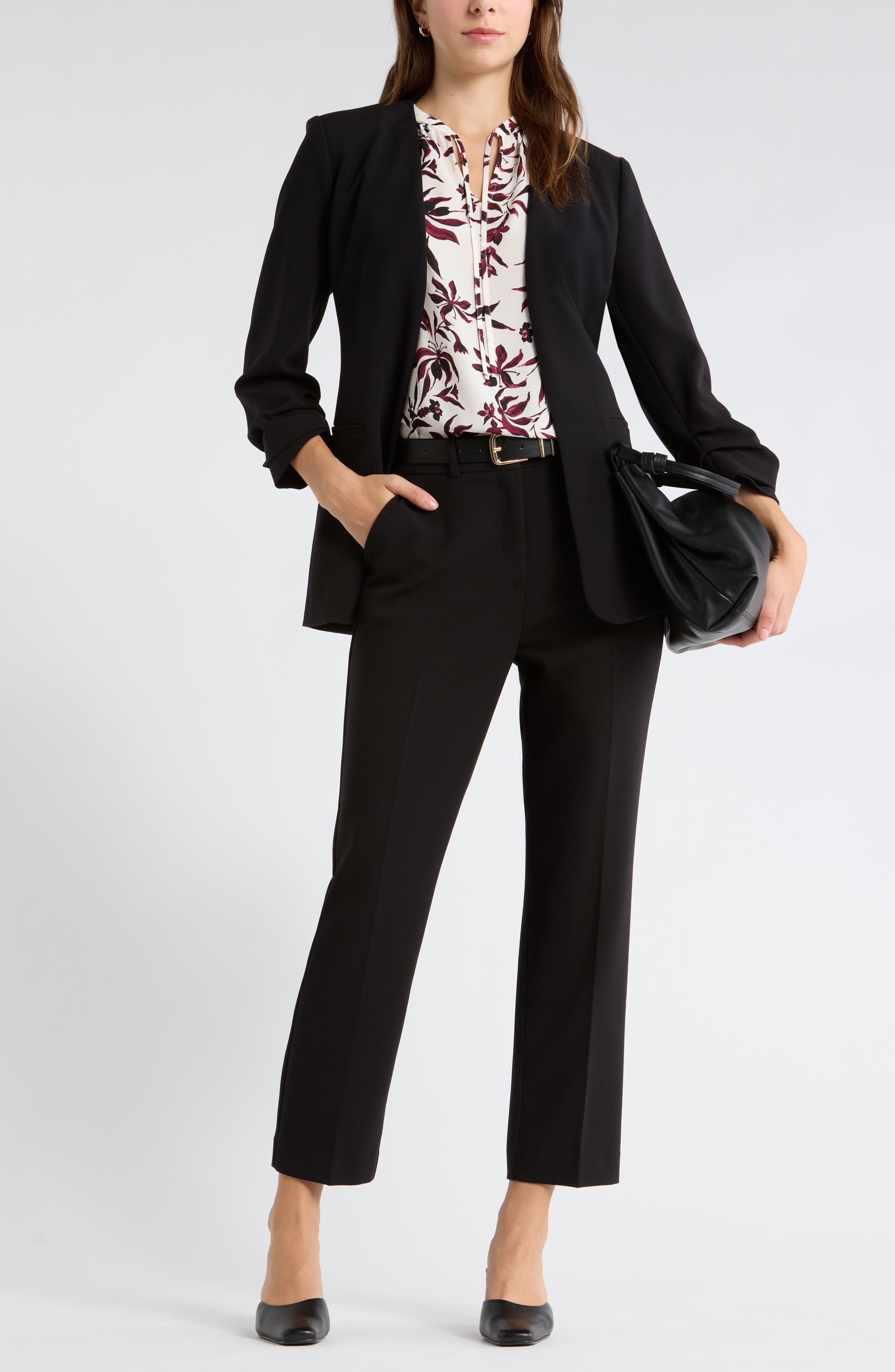 NORDSTROM RACK Slim Fit Ankle Pants