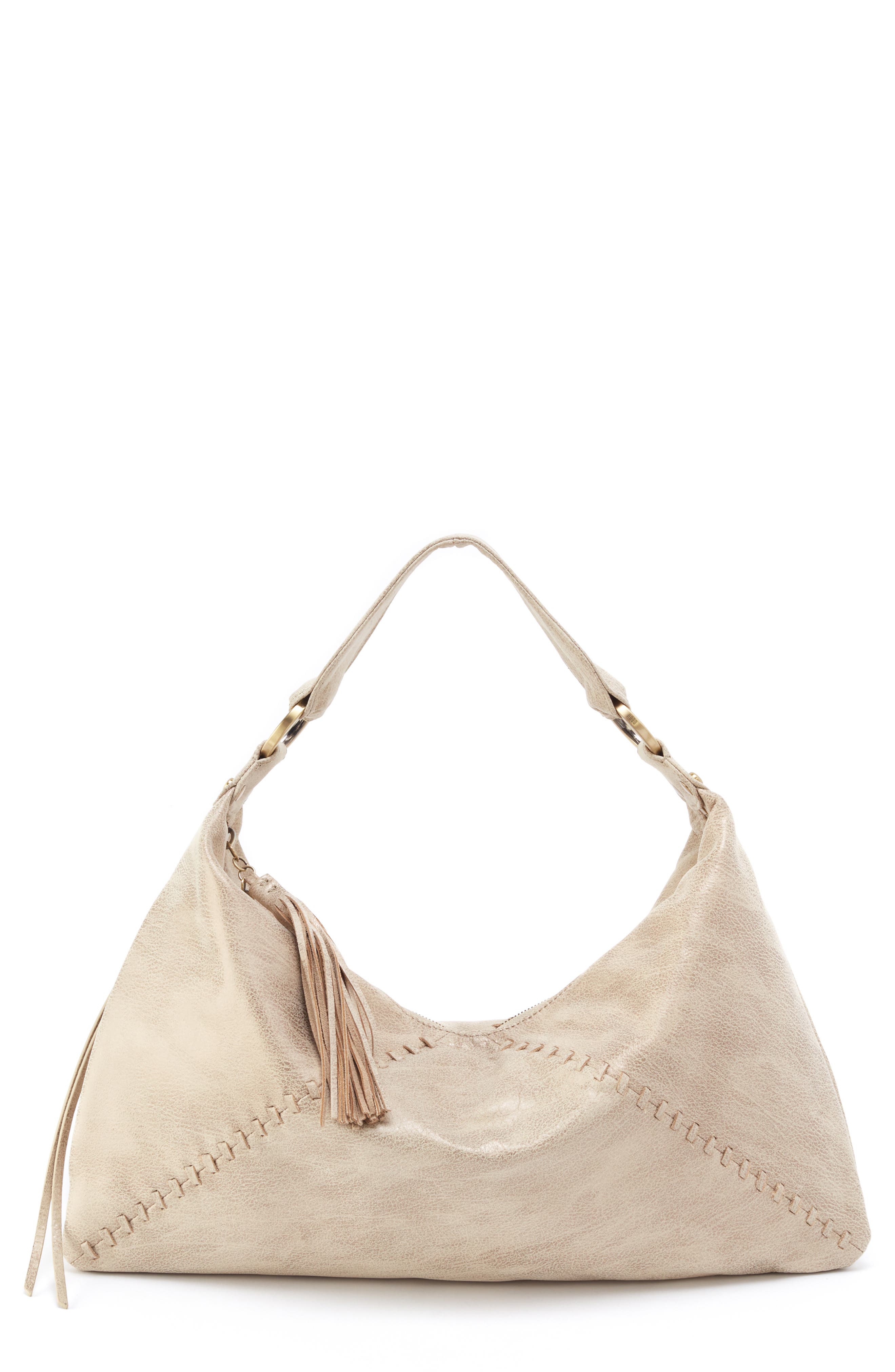 HOBO Paulette Leather Hobo Bag, Main, color, 