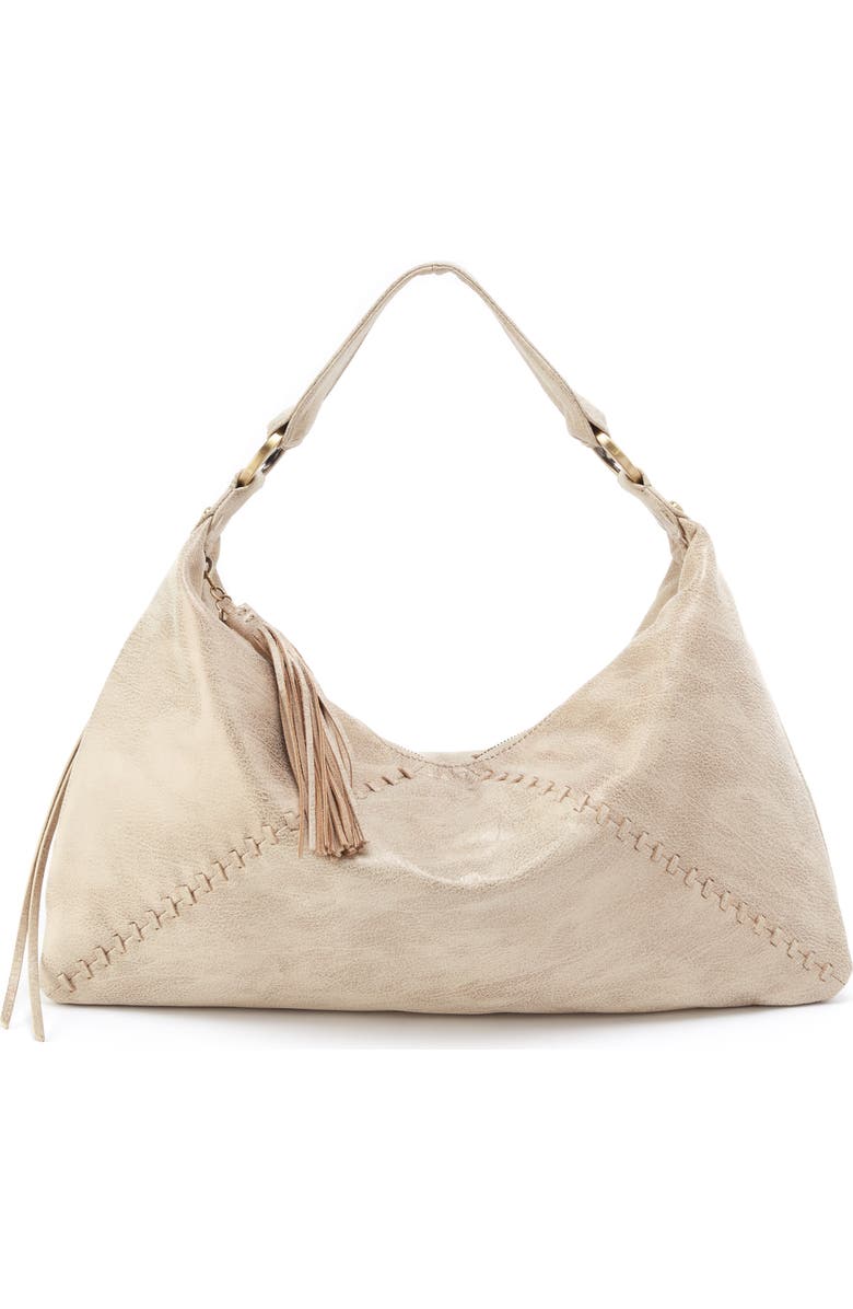HOBO Paulette Leather Hobo Bag, Main, color,