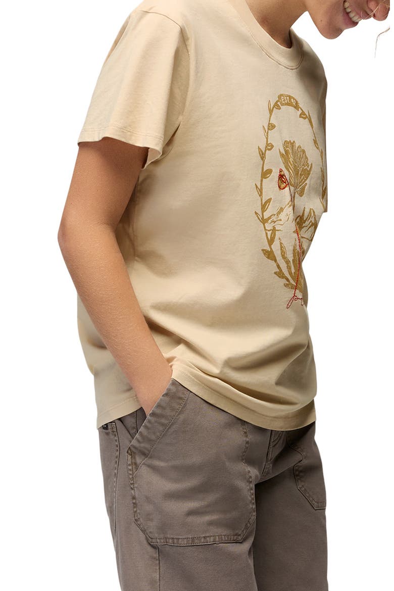 Everyday Mountain Graphic T-Shirt, Alternate, color, STONE
