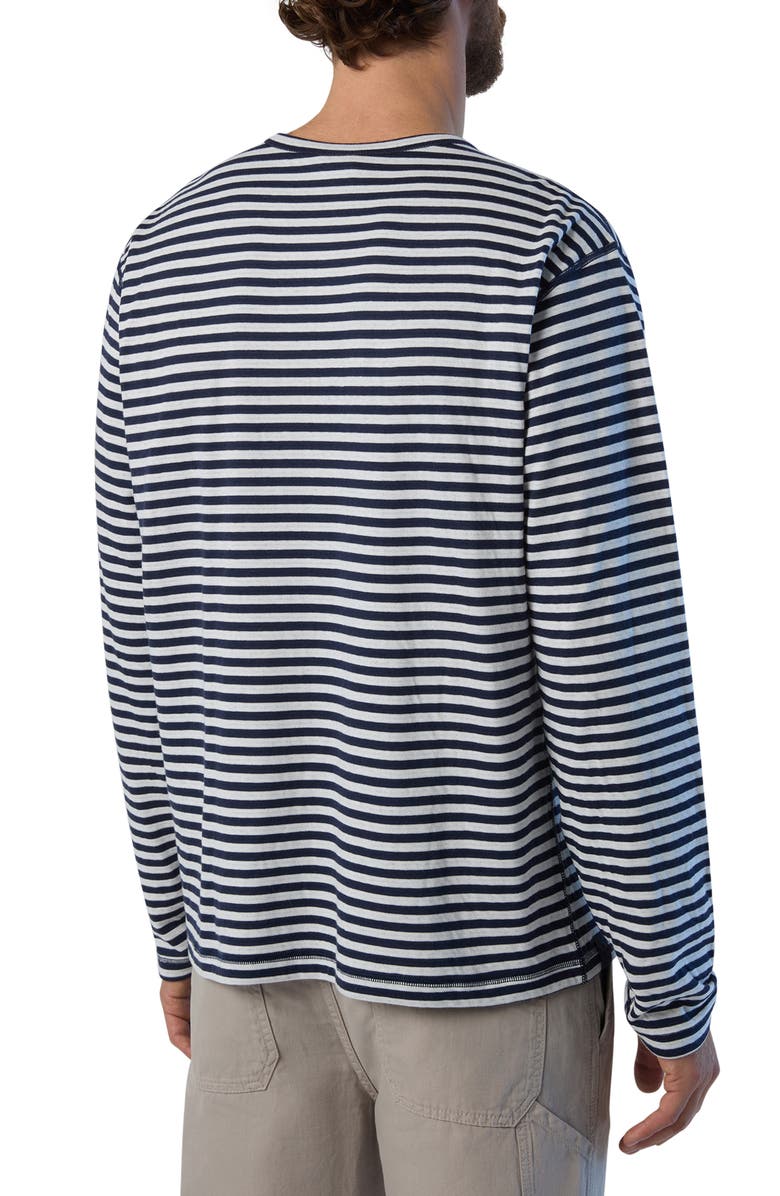 NORTH SAILS Reversible Stripe Long Sleeve T-Shirt, Alternate, color,