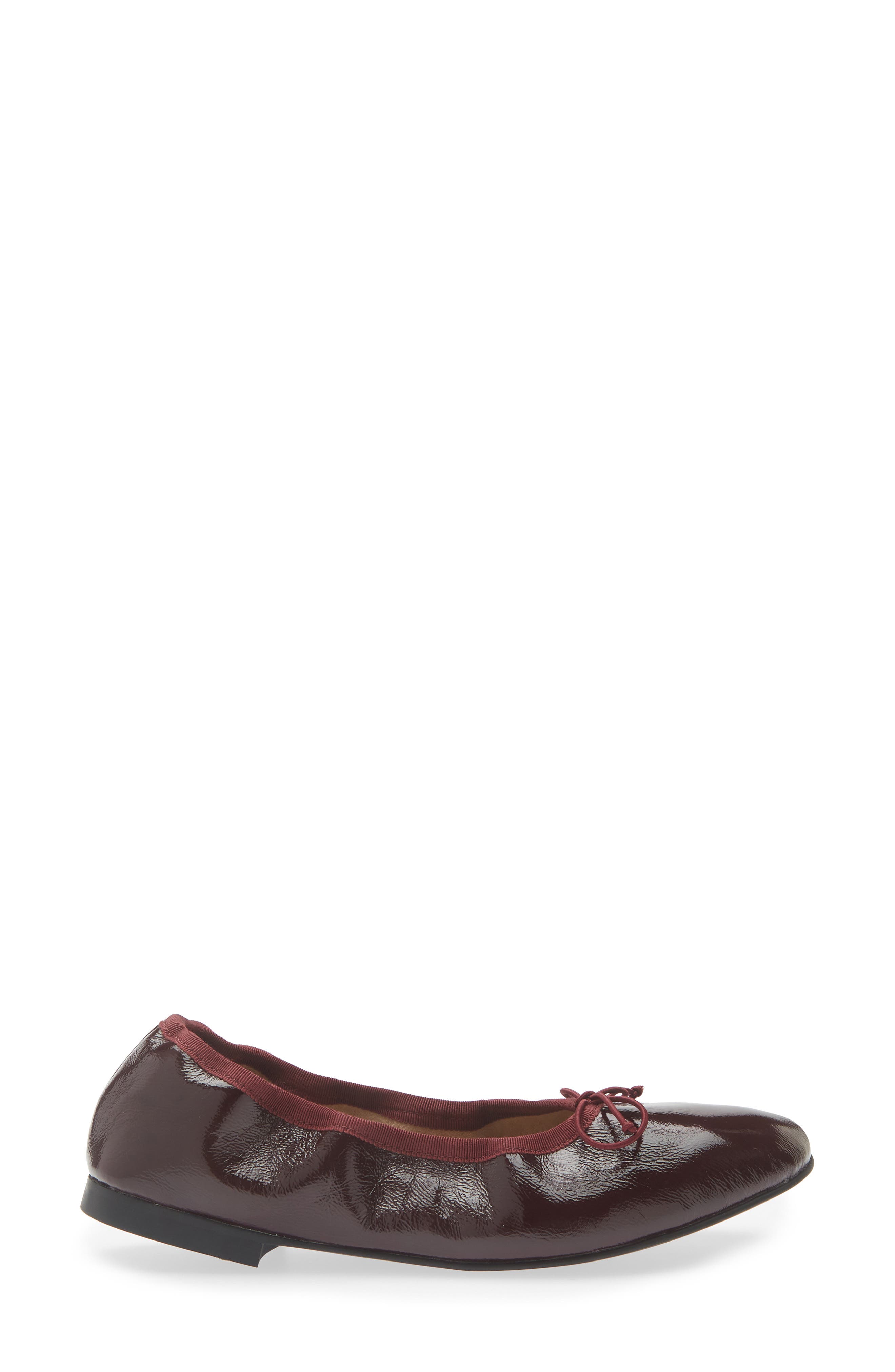 Chelsea Ballet Flat, Alternate, color, VINO NAPPA PATENT