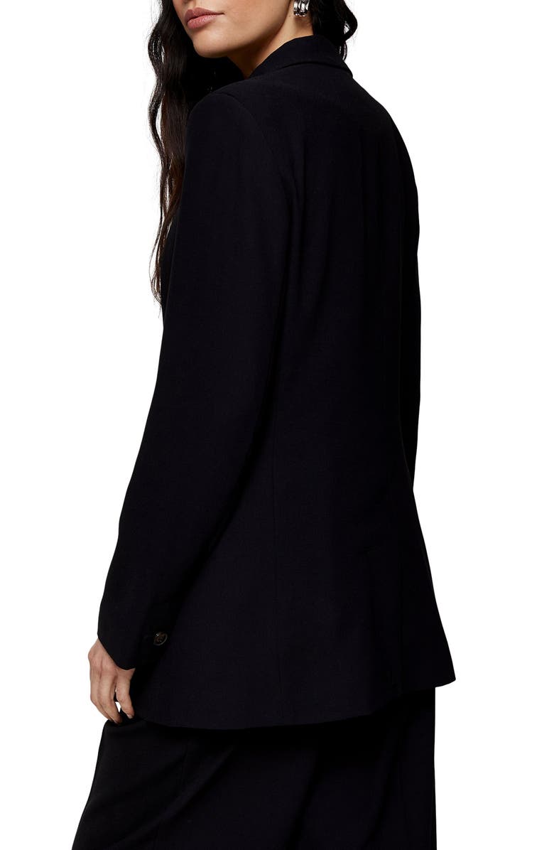 Topshop Double Breasted Blazer, Alternate, color,