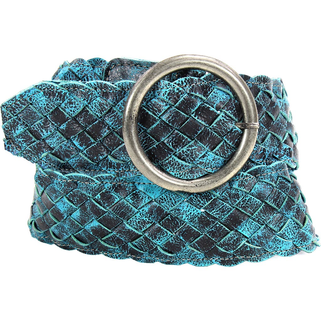 Bed Stu Dreamweaver Belt In Blue