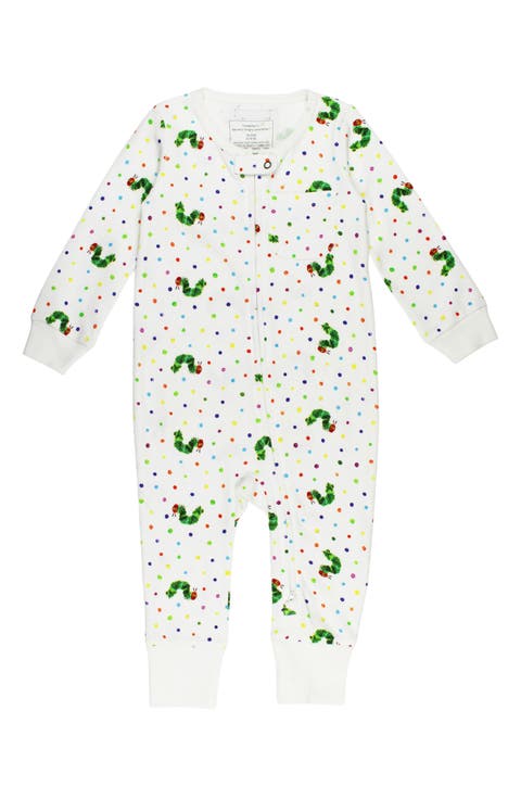 x 'The Very Hungry Caterpillar™' Organic Cotton Romper (Baby)