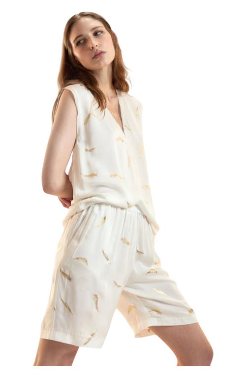 Cynthia Rowley Light As A Feather Top In Multi
