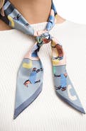 SAACHI Horse Skinny Scarf