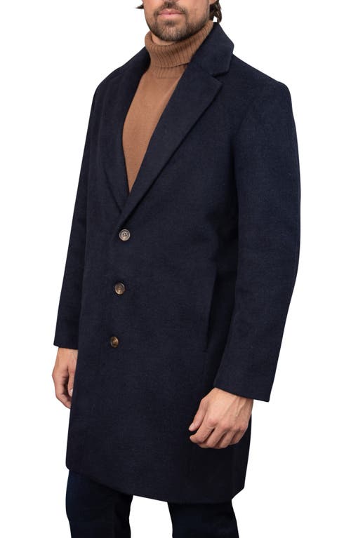 Bagatelle Felted Topcoat In Blue