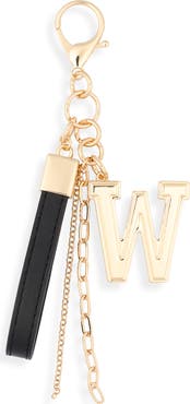Leith Varsity Initial Bag Charm