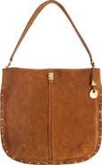 Rebecca Minkoff Slim Darren Stud & Tiger's Eye Embellished Hobo Bag