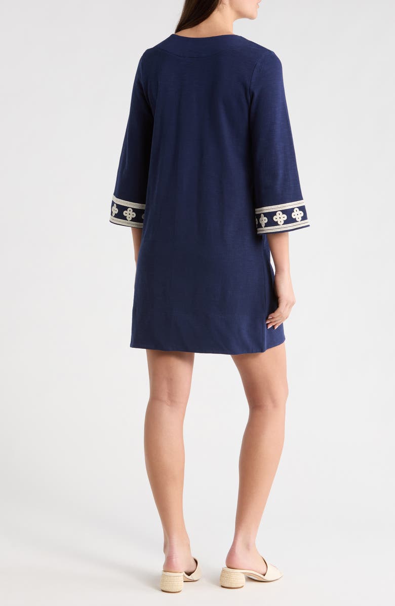 Tommy Bahama Sunset Harbor Cotton Dress, Alternate, color, Coastline